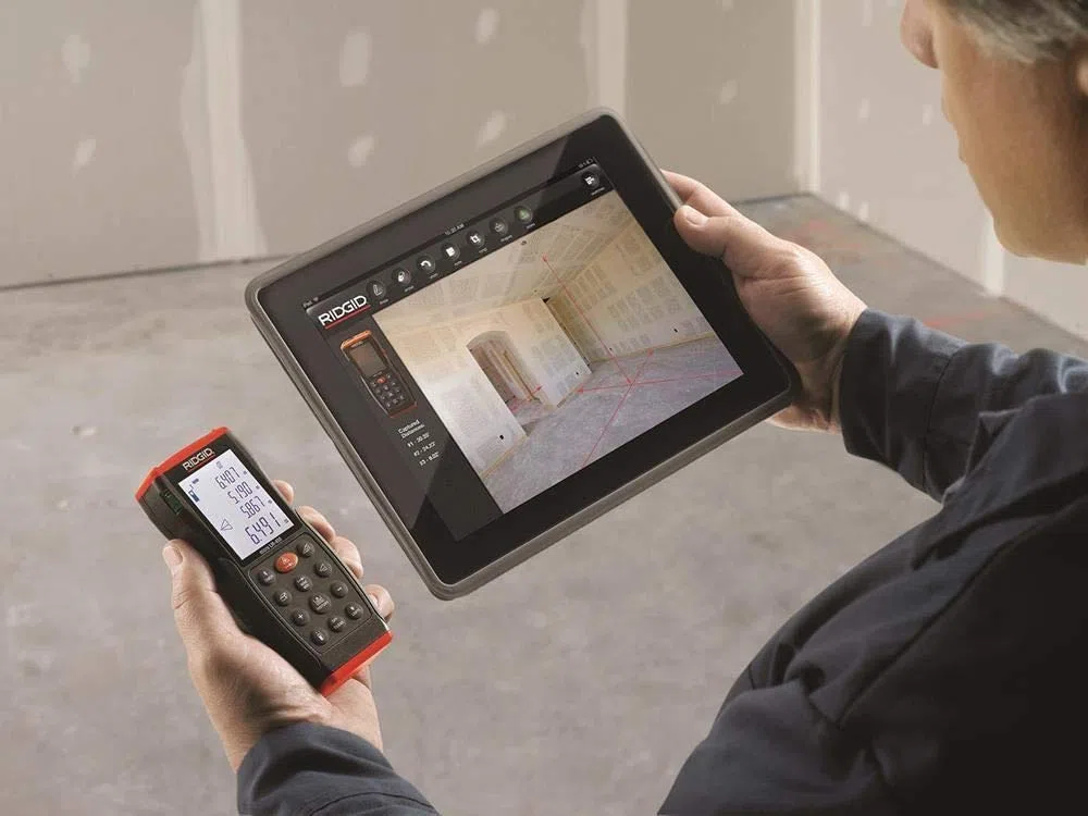 RIDGID 36813 Télémètre laser avancé Micro LM-400, télémètre laser