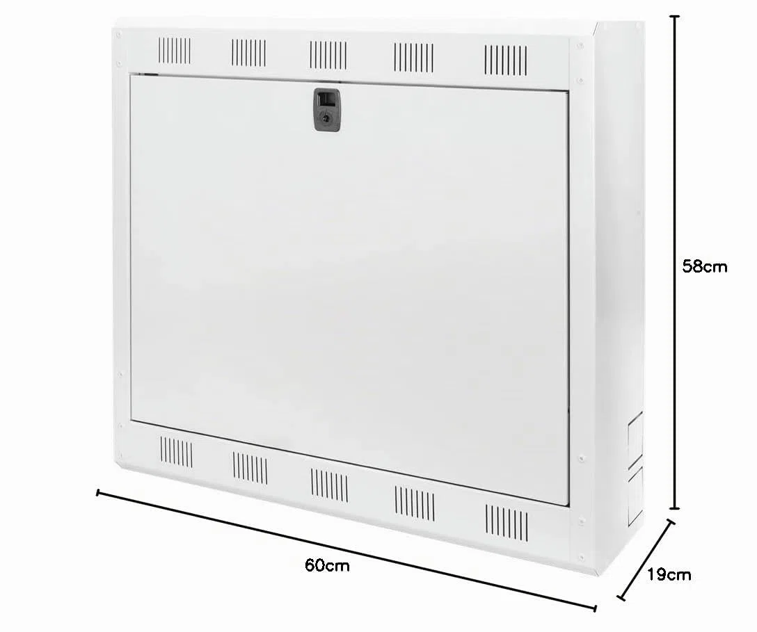 Digitus - Schrank - Netzwerkschrank - Geeignet F?r Wandmontage - Grau, Ral 7035 - 48.3 Cm (19")
