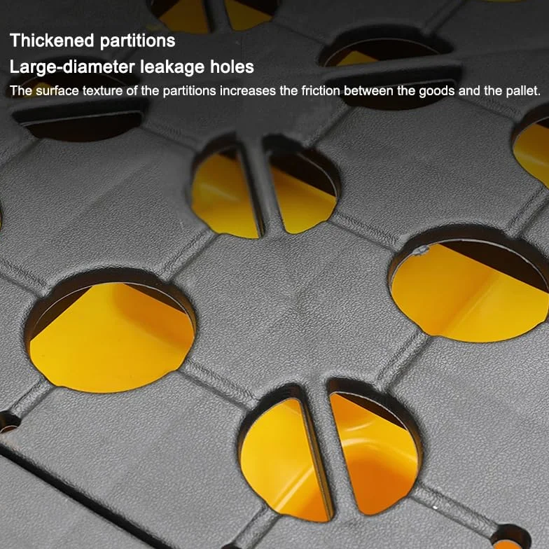 Générique Bac de rétention modulaire Industriel pour fûts d'huile et seaux de Peinture, empilable, pour entrepôts et usines. Solution de Stockage Industrielle (Jaune, 2 pièces, 130 x 68 x 15 cm).
