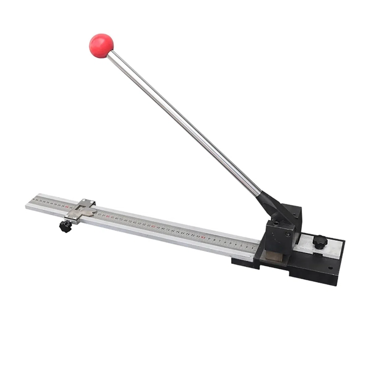 Coupe-matrice de rainage manuel, outil de rainage réglable de 10 à 500 mm avec règle d'échelle de précision, outil de découpe professionnel pour l'impression, l'emballage et le rainage du papier