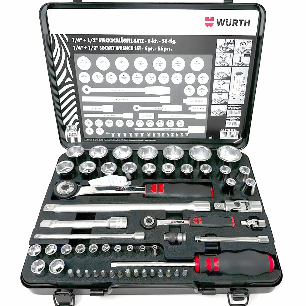 Wurth 09651756 1, Coffret d'outils Noir