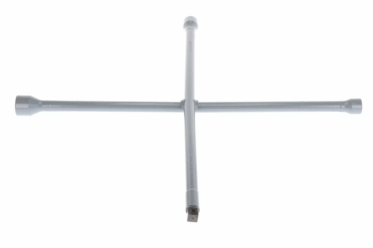 GEDORE Clé en croix, Pour camion/bus, Taille 24 x 27 x 32 mm x 3/4", Clé démonte-roues, Changement de roue, Outil, 28 LV