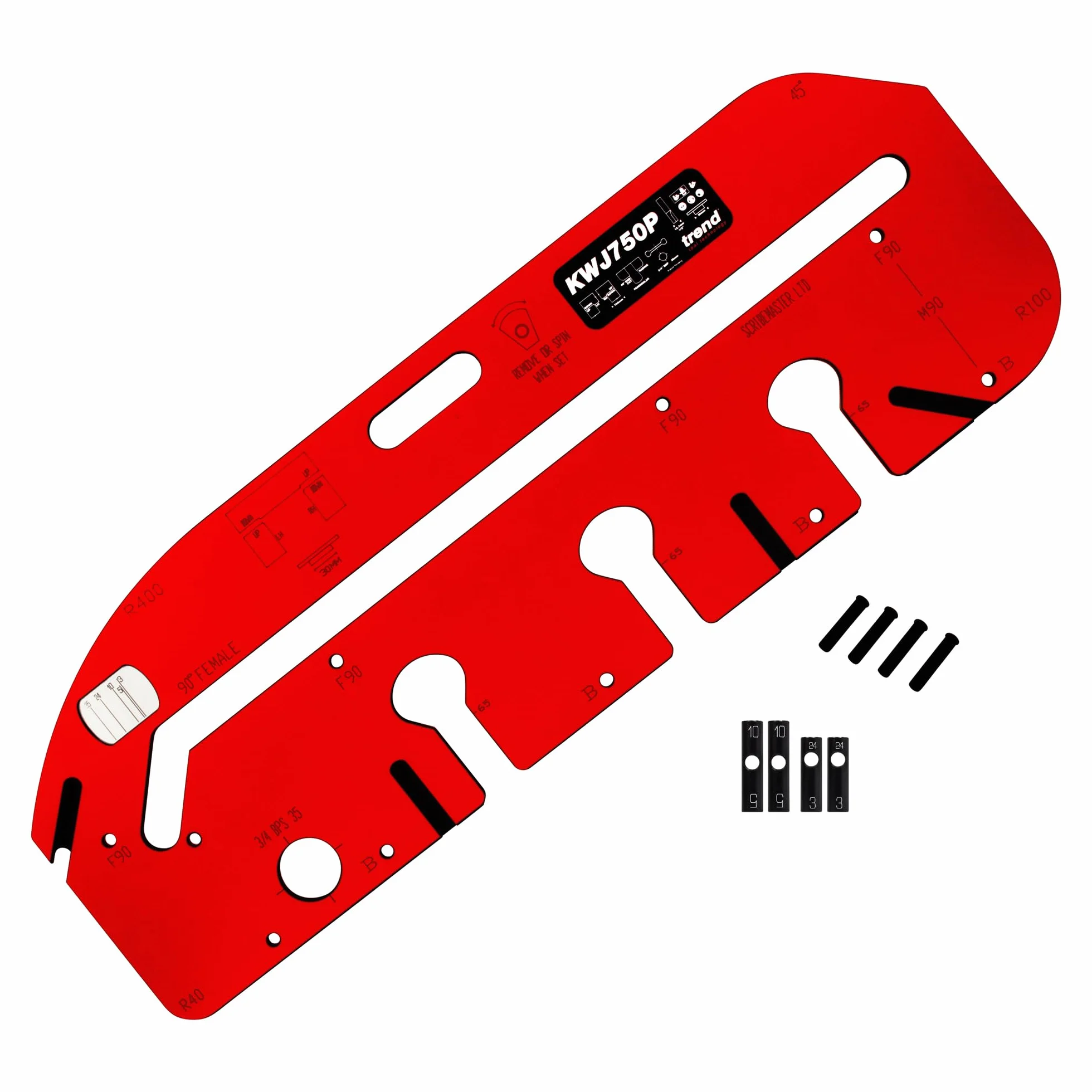 Trend KWJ750p par appareil de travail de cuisine multi-matériaux pour des plans de travail allant jusqu'à 750 mm