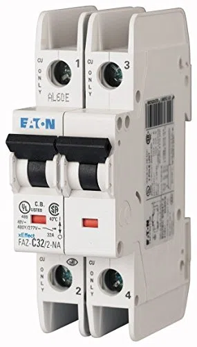 Eaton 102195 Disjoncteur 35A 2p D-Char