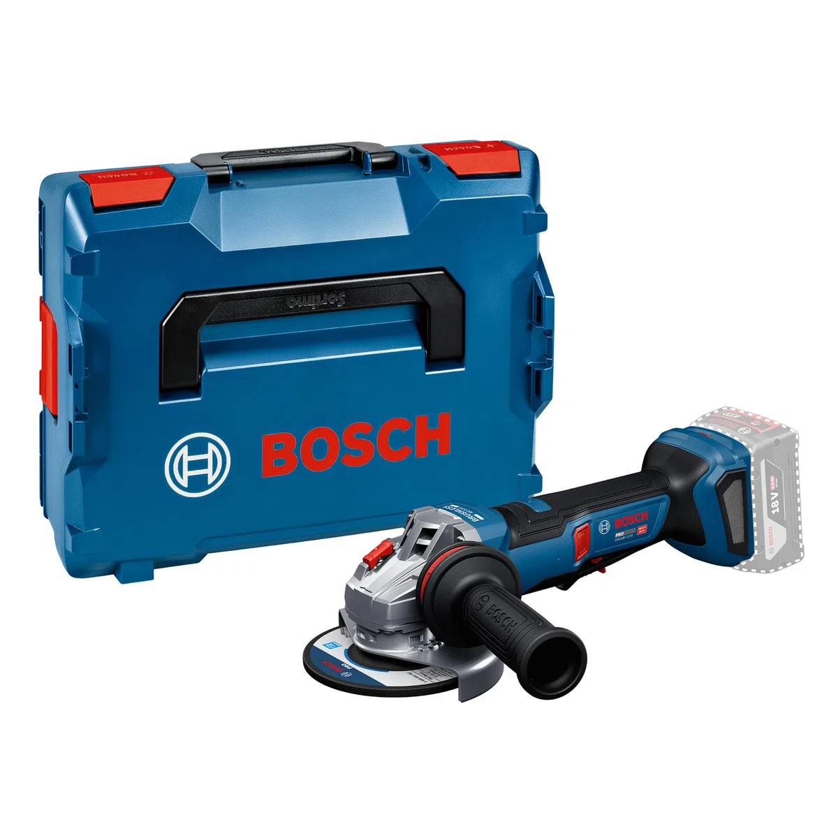 Bosch PRO 18V System Meuleuse angulaire sans-fil GWS18V-11PS (avec L-BOXX)