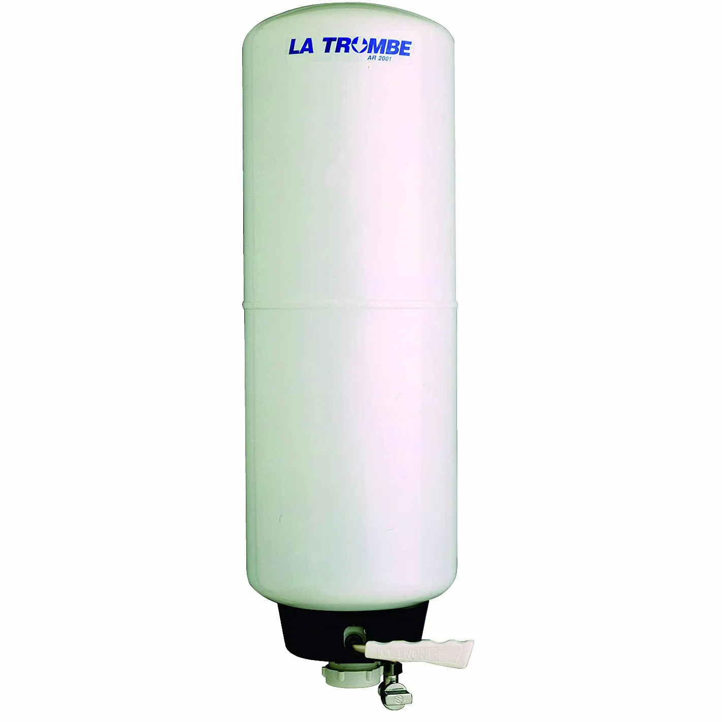 COMAP Trombe AR 2001 avec robinet d'arrêt et clapet anti-retour - Mécanisme de chasse d'eau hydropneumatique pour WC / Toilettes - 2982001
