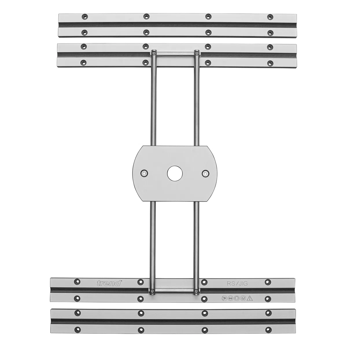 Trend Gabarit de surfaçage, gabarit compact adaptable pour les travaux d'aplanissement, de surfaçage et de tranchée sur des matériaux de forme large ou irrégulière, RS/JIG