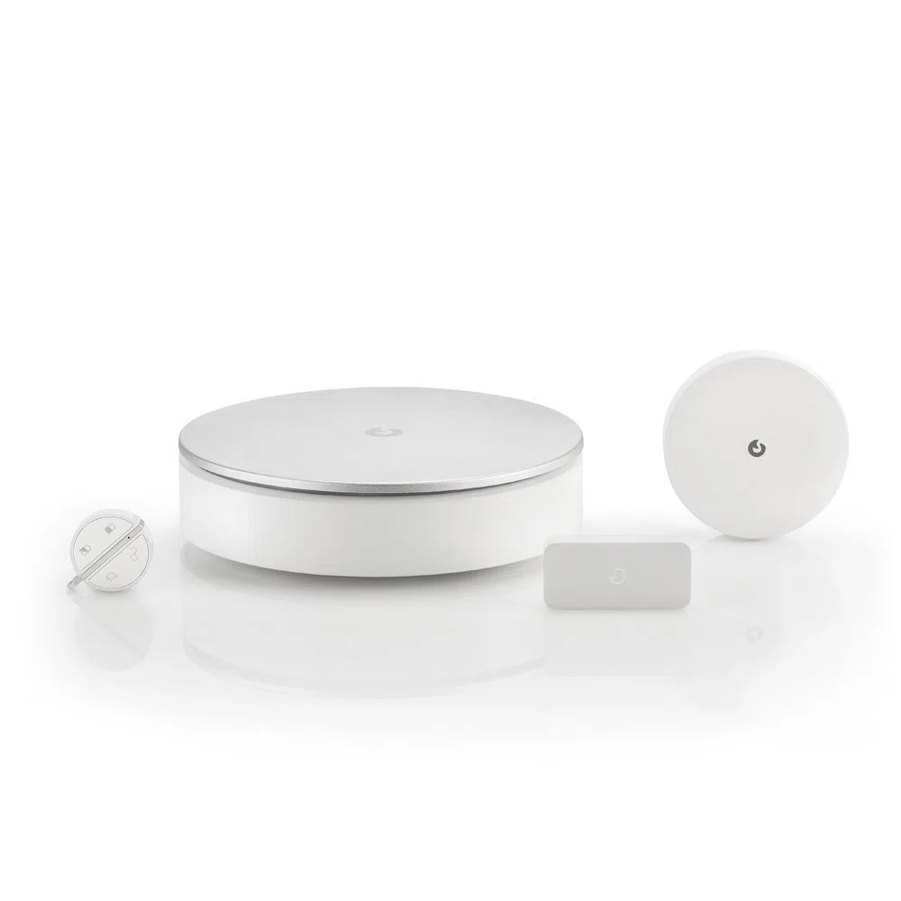 Myfox Home Alarm, système de sécurité intelligent proactif sans fil, WiFi, avec application compatible avec Android/iOS, BU0101