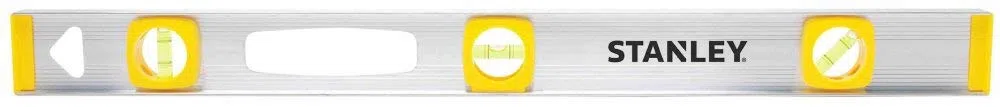Stanley Outils à main 42-074 Niveau en aluminium 61 cm