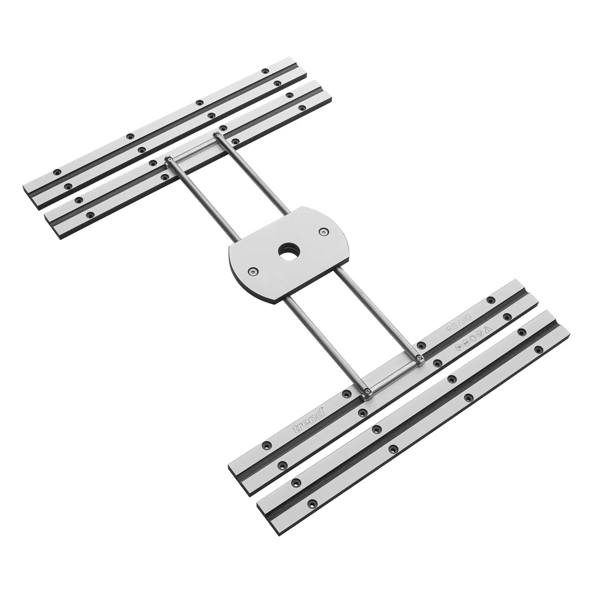 Trend Gabarit de surfaçage, gabarit compact adaptable pour les travaux d'aplanissement, de surfaçage et de tranchée sur des matériaux de forme large ou irrégulière, RS/JIG