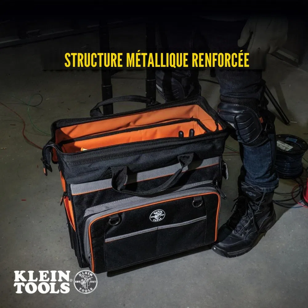 Klein Tools 55456BPL - Sac à dos pour outils Tradesman Pro Tech, 55452RTB