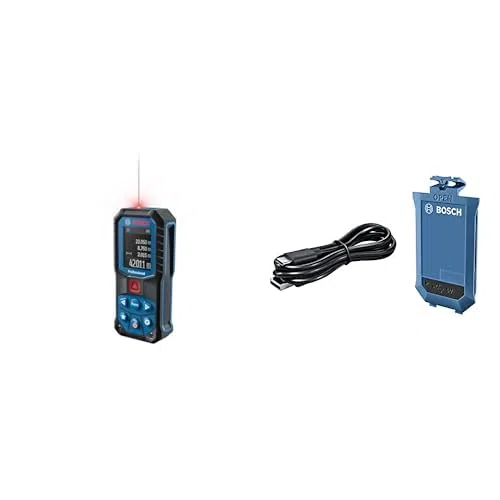 Bosch Professional télémètre Laser GLM 50-22 + Bosch Professional GLM Batterie li-ION BA 3.7V 1.0Ah A