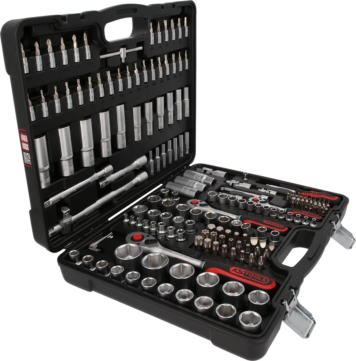 KS TOOLS 917.0779 - Caisse à Outils Complète en Coffret Douille et Accessoires & Kstools Jeu de clés mâles coudées torx longues kstools - 10 pièces - 151.4880