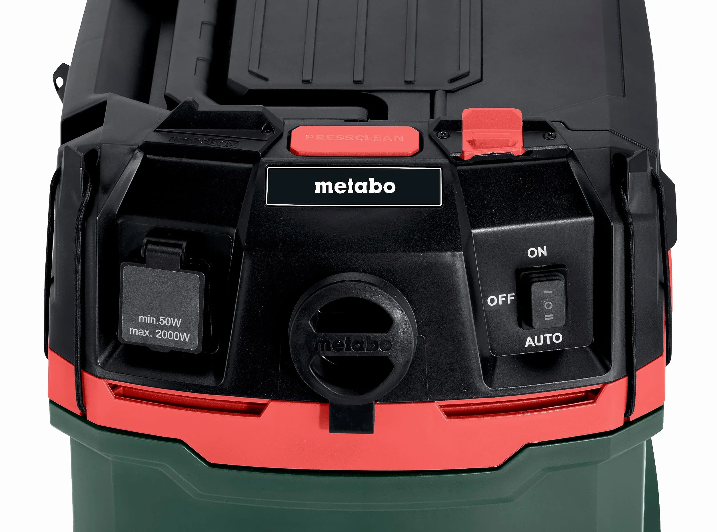 metabo ASA 20 L PC, Aspirateur Eau et Poussière 1200 W, Classe L | Nettoyage de filtre manuel PressClean, cuve 20 l, fonction soufflerie, câble 5,5 m, avec accessoires, sans sac