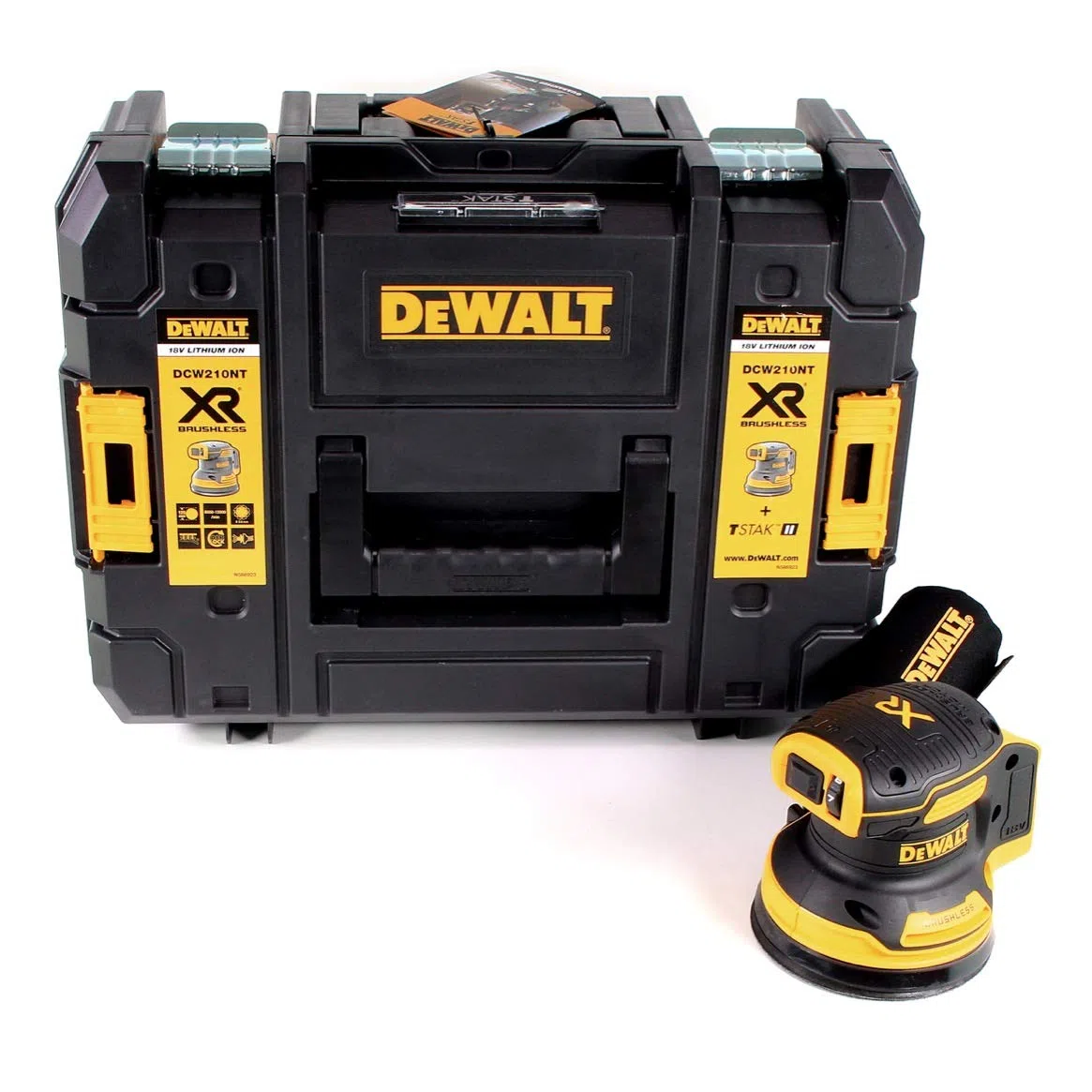 DeWalt Scie Sauteuse à Prise par le Corps Brushless XR 18V - DCS335NT-XJ - Scie sans Fil & Ponceuse Excentrique XR 18V 125mm Brushless - Appareil Électrique Sans Fil