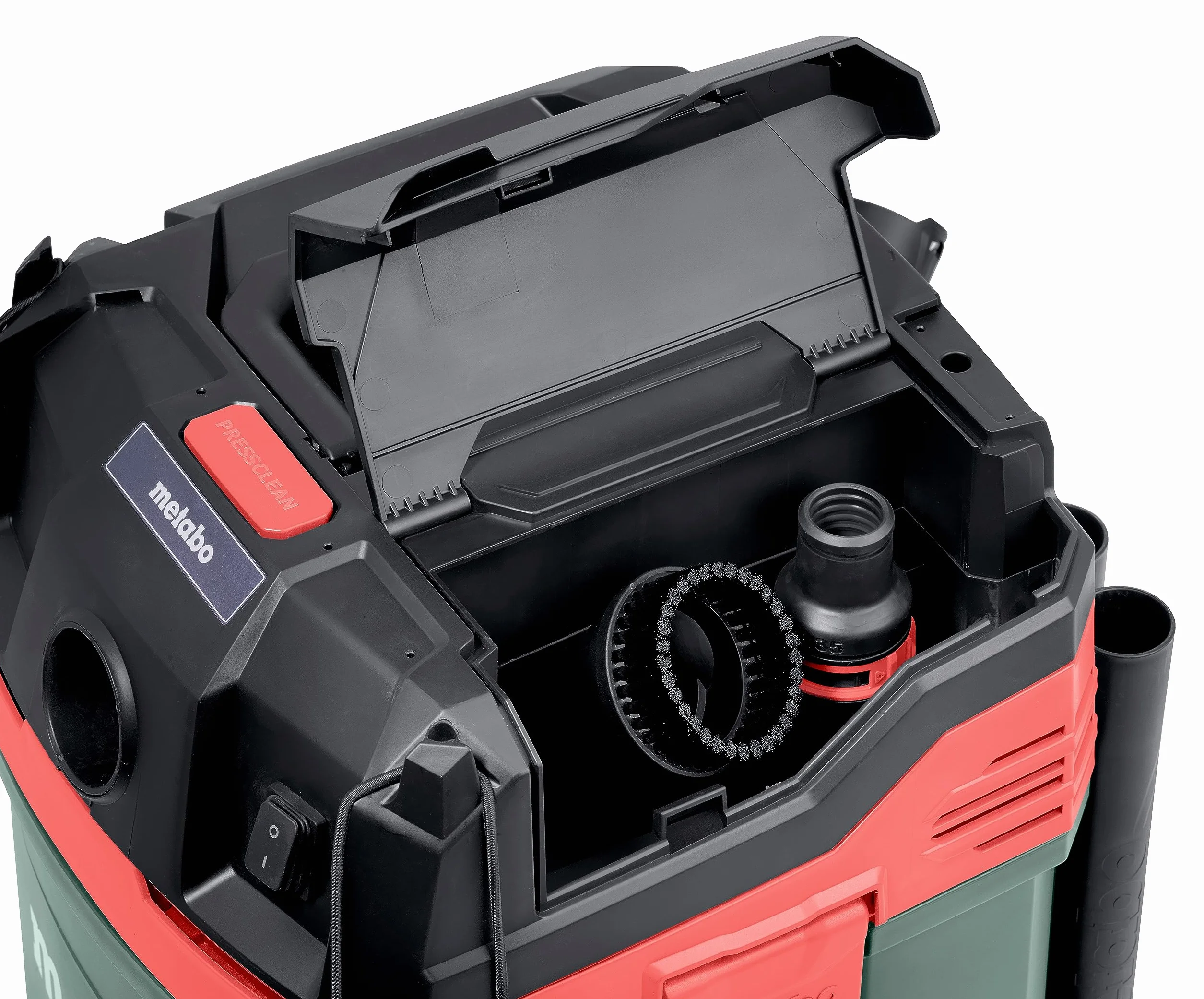 metabo ASA 20 L PC, Aspirateur Eau et Poussière 1200 W, Classe L | Nettoyage de filtre manuel PressClean, cuve 20 l, fonction soufflerie, câble 5,5 m, avec accessoires, sans sac