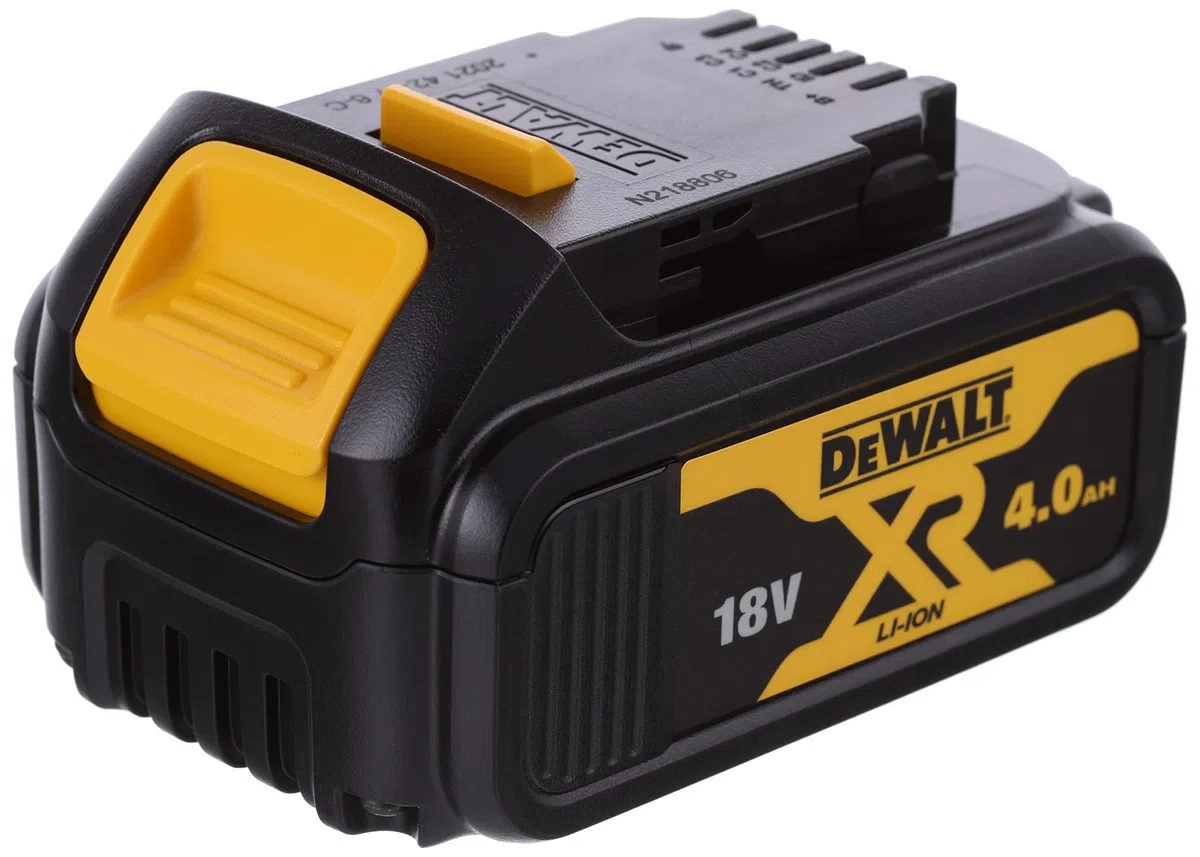 DEWALT Scie circulaire XR 18VBL - sans Batterie ni Chargeur - Multi-matériaux 115 mm Jaune & Batterie XR 18V 4 Ah Li-Ion - DCB182-XJ - Compatible Avec Tous Les Outils XR 18V