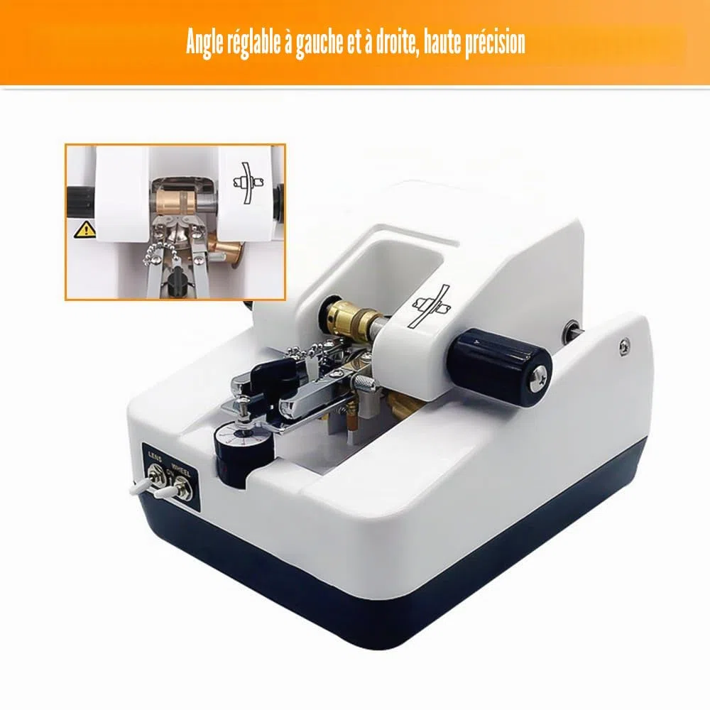 Machine à Rainurer Les Lunettes Optiques Rainureuse d'objectif Rainureuse de Lentilles pour PC/Objectif en Résine 220V