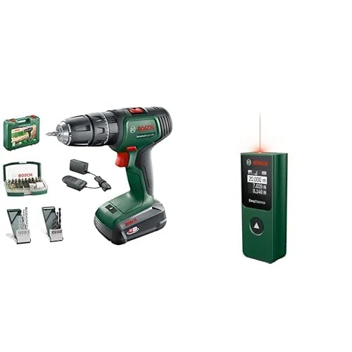 Bosch UniversalImpact 18V Cordless Impact Drill – Amazon Edition & Télémètre laser Bosch EasyDistance 20