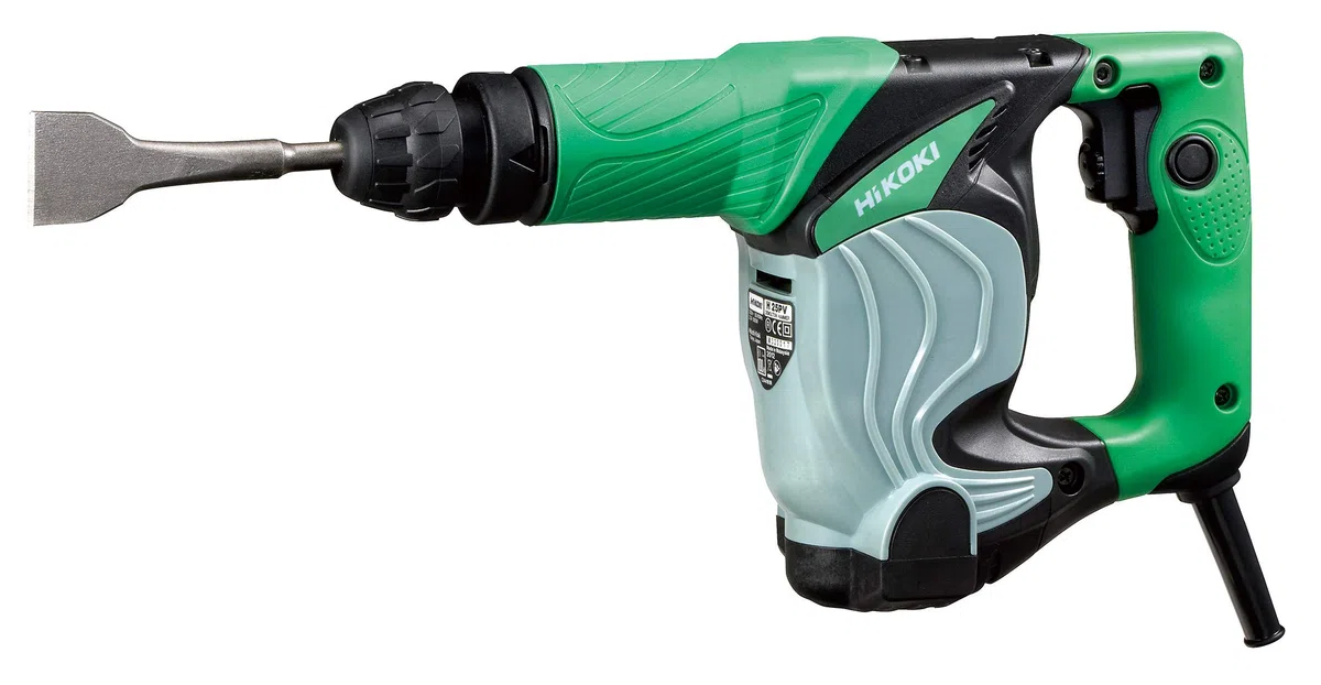HIKOKI 51221076 - Marteau marteau SDS-Plus 2.3J 500W 0-3200imp avec étui H25PVZ Noir