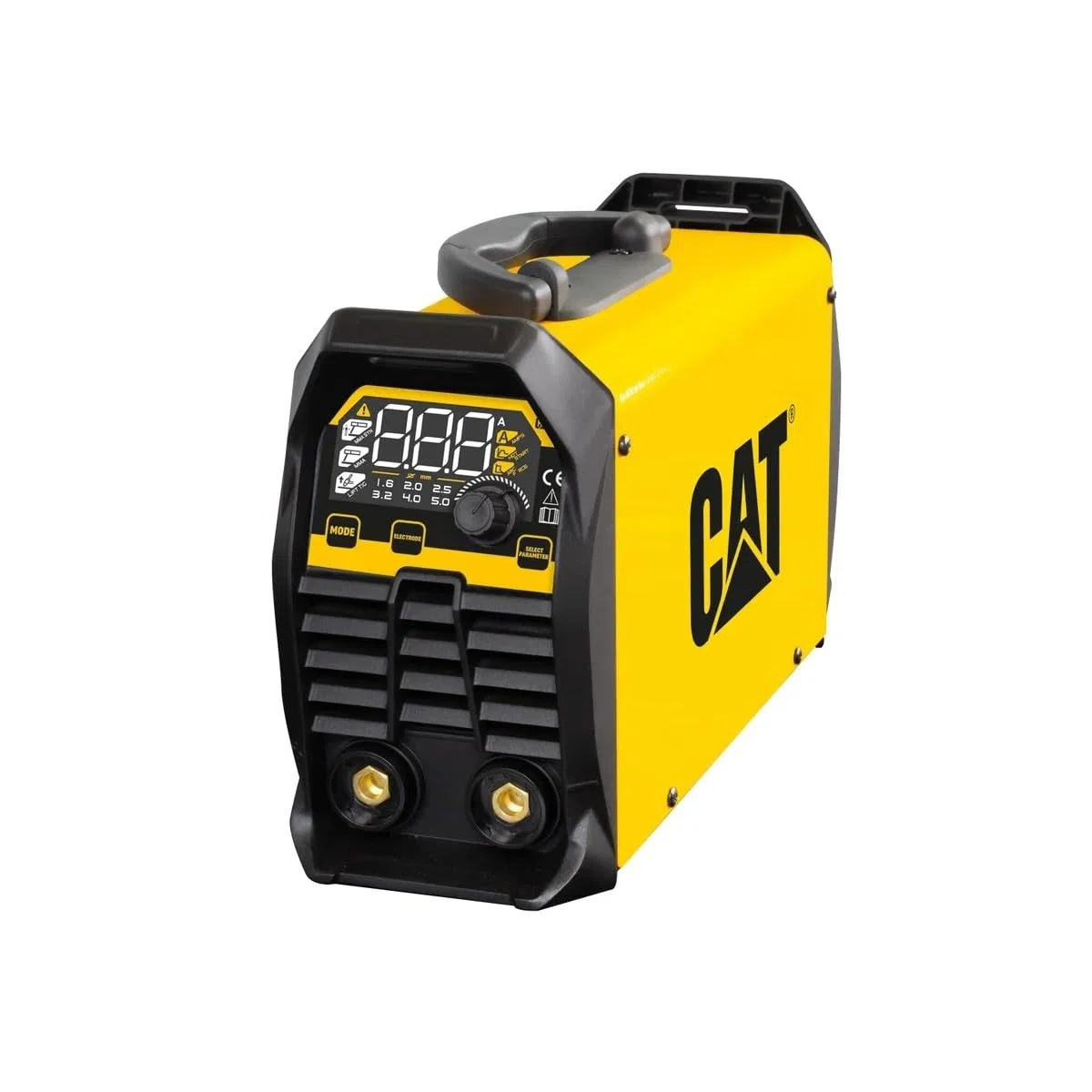 Caterpillar Poste à Souder Inverter TIG/MMA DZ2000, 200A Synergique, Compact 3.7kg, Démarrage Facilité (Hot Start/Arc Force), Multi-procédés Acier/Inox/Fonte