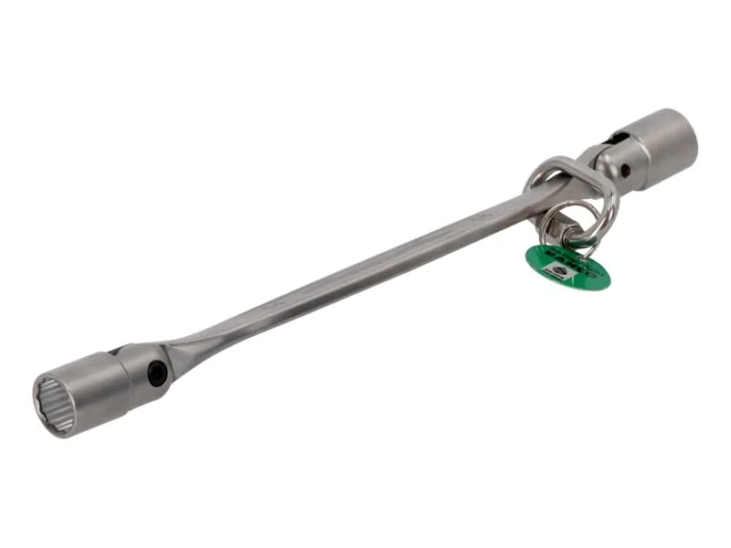 Clé à molette métrique double tête avec rotation et fixation rapide 303 mm